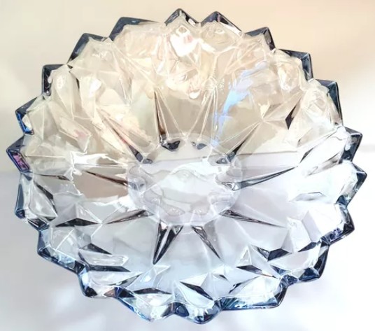 Saladeira de Cristal Estrela 33cm