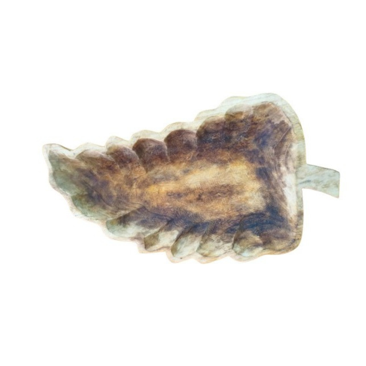 Travessa de Madeira Gamela Folha 70cm x 40cm