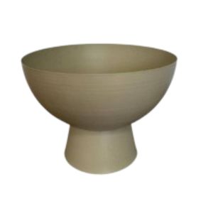 Fruteira Metal com Pé Nude Fosco G